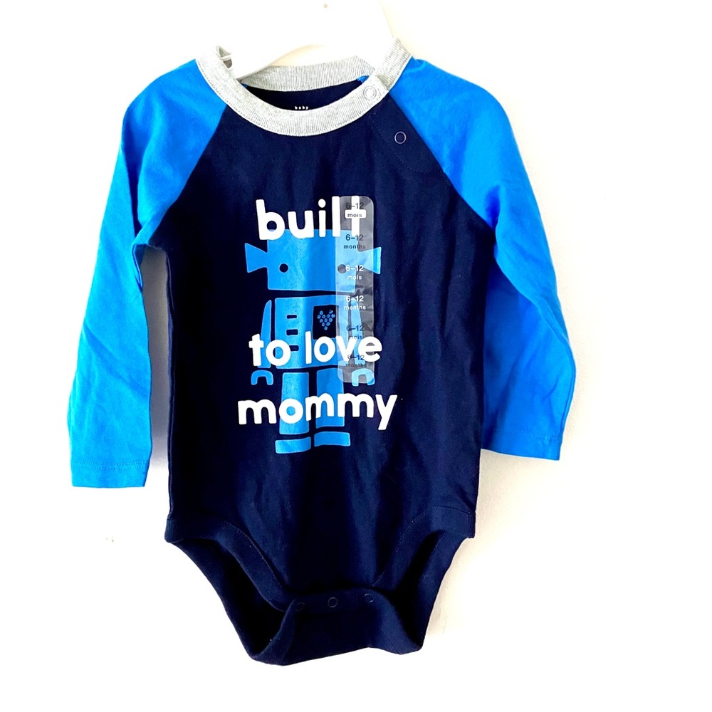 GAP Baby Boy First Favorites Bodysuit NWT Size 6-12 Months